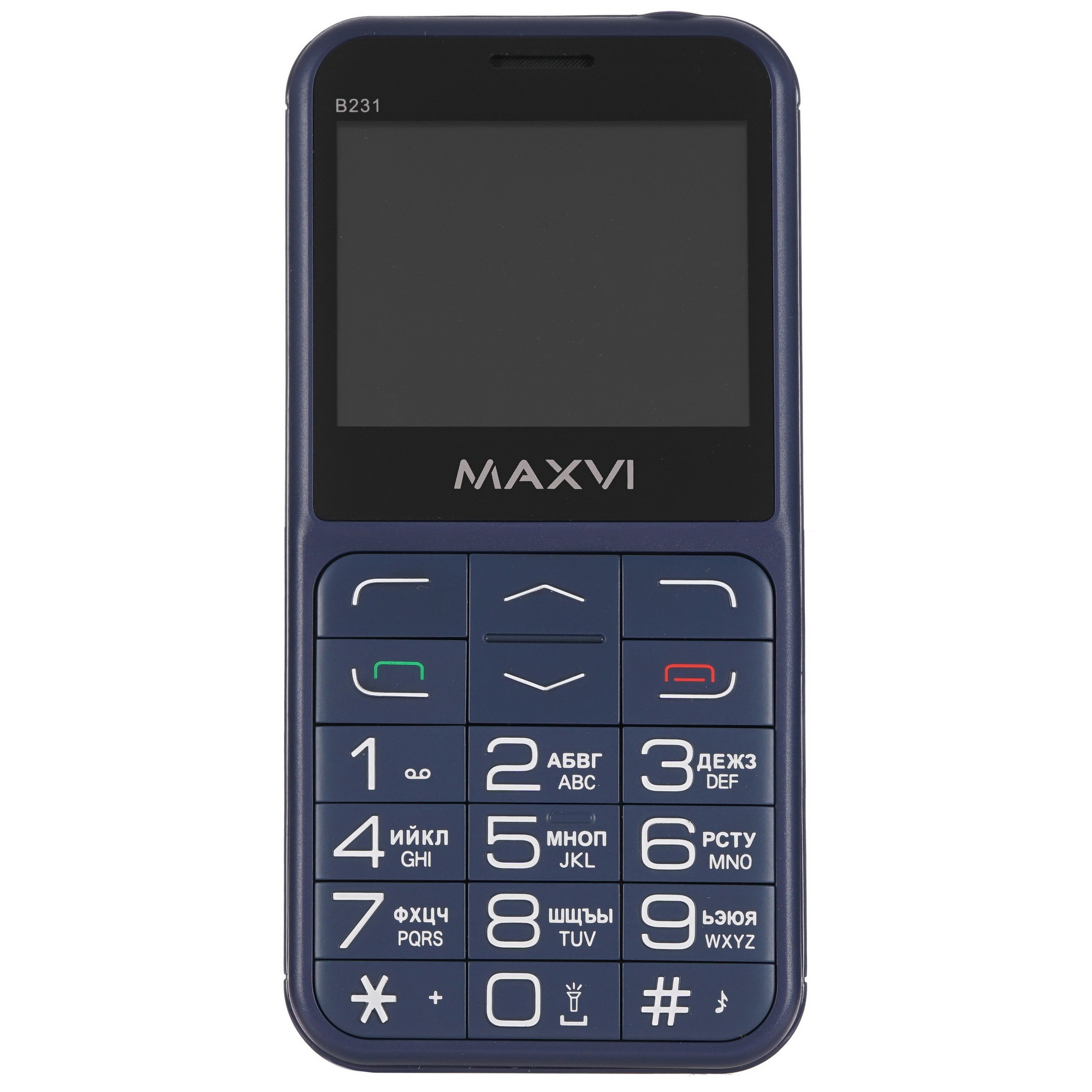 Мобильный телефон Maxvi B231 blue