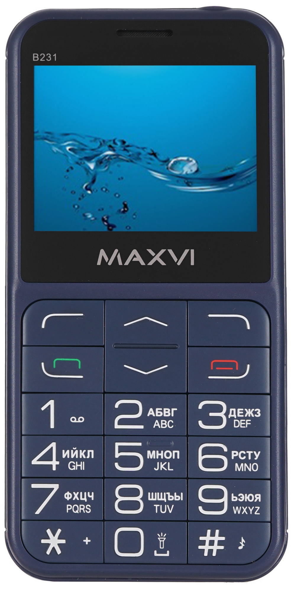 Мобильный телефон Maxvi B231 blue