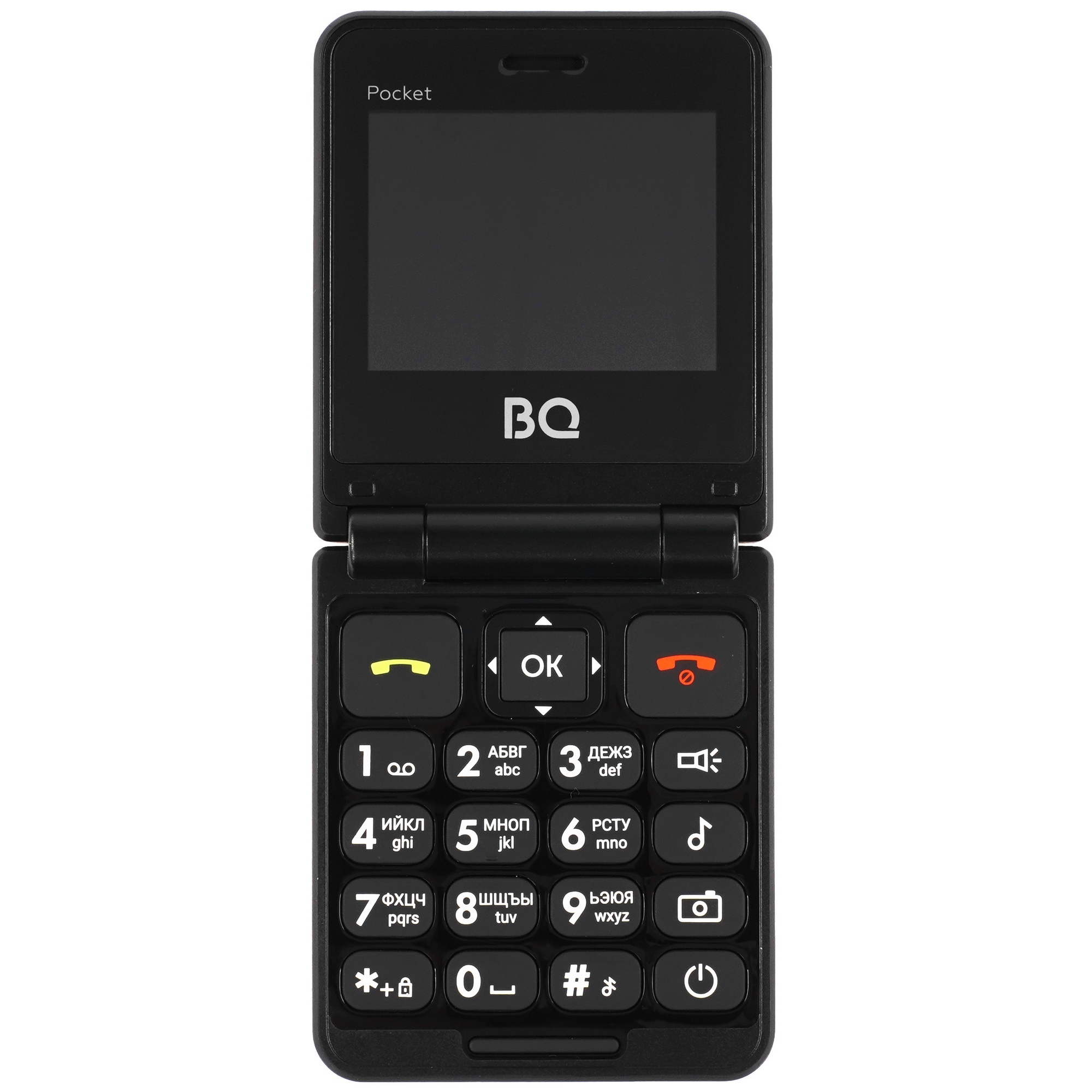Мобильный телефон BQ 2456 Pocket красный