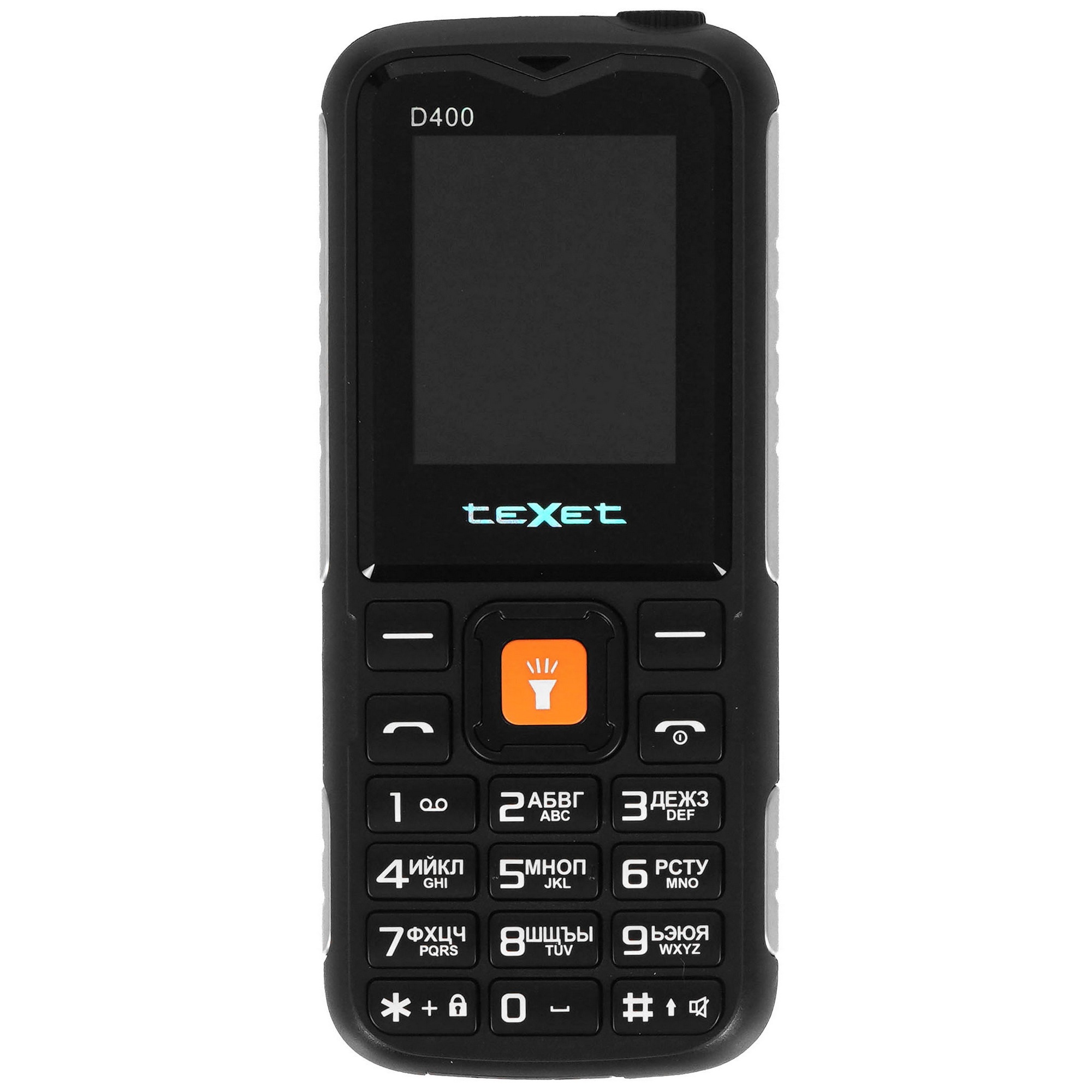 Мобильный телефон teXet TM-D400  черный