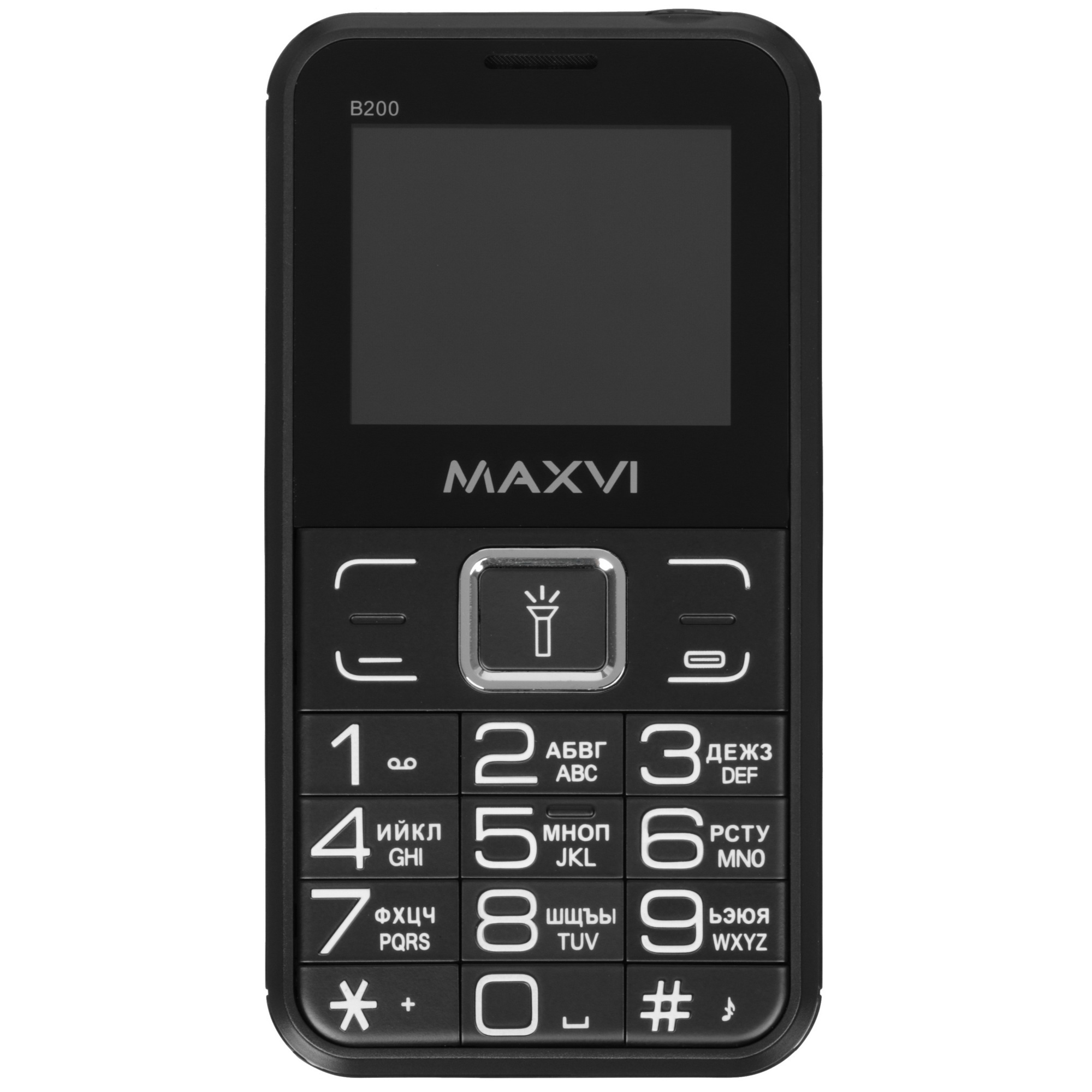 Мобильный телефон Maxvi B200 черный
