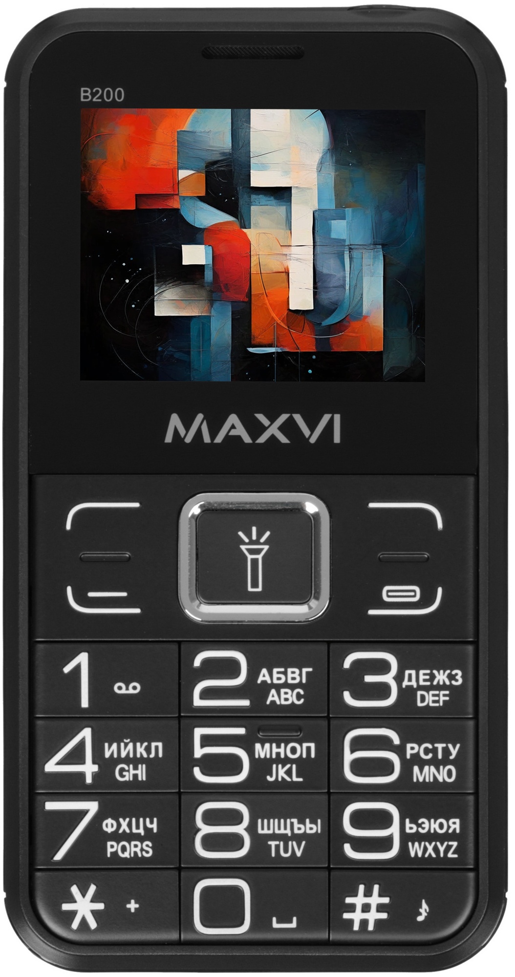 Мобильный телефон Maxvi B200 черный