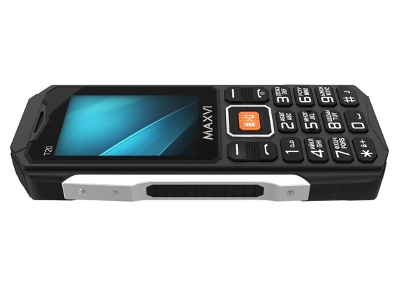 Мобильный телефон Maxvi T20 черный