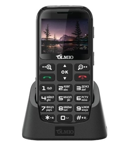 Мобильный телефон OLMIO C37 Black