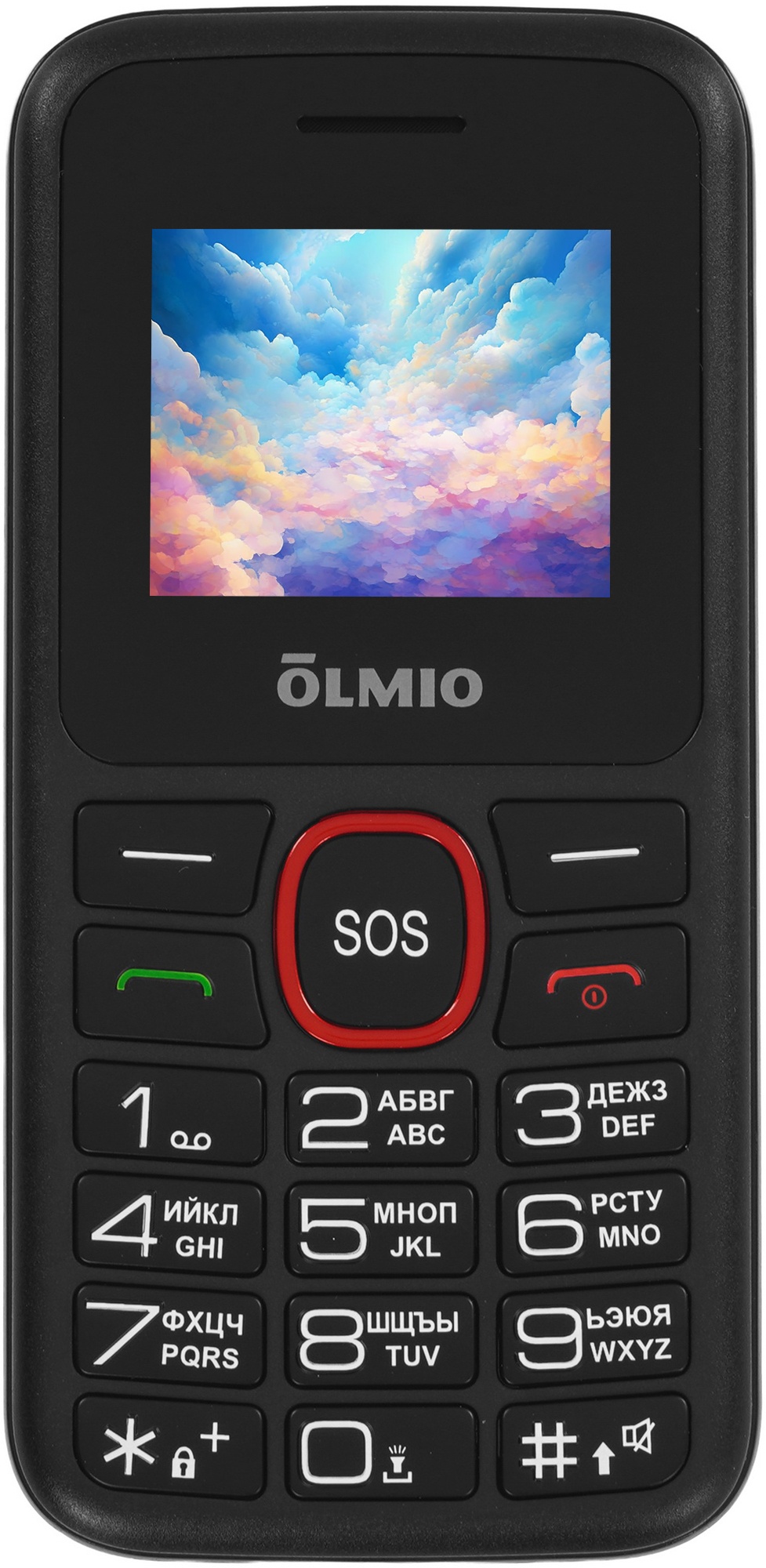 Мобильный телефон OLMIO C16 Black