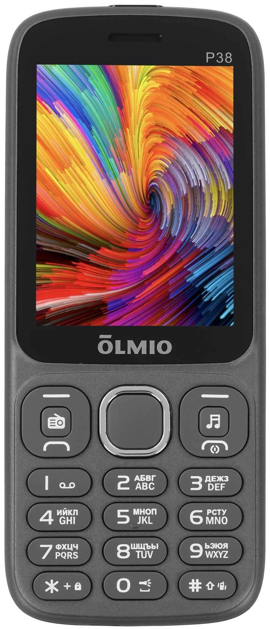 Мобильный телефон OLMIO P38 Gray
