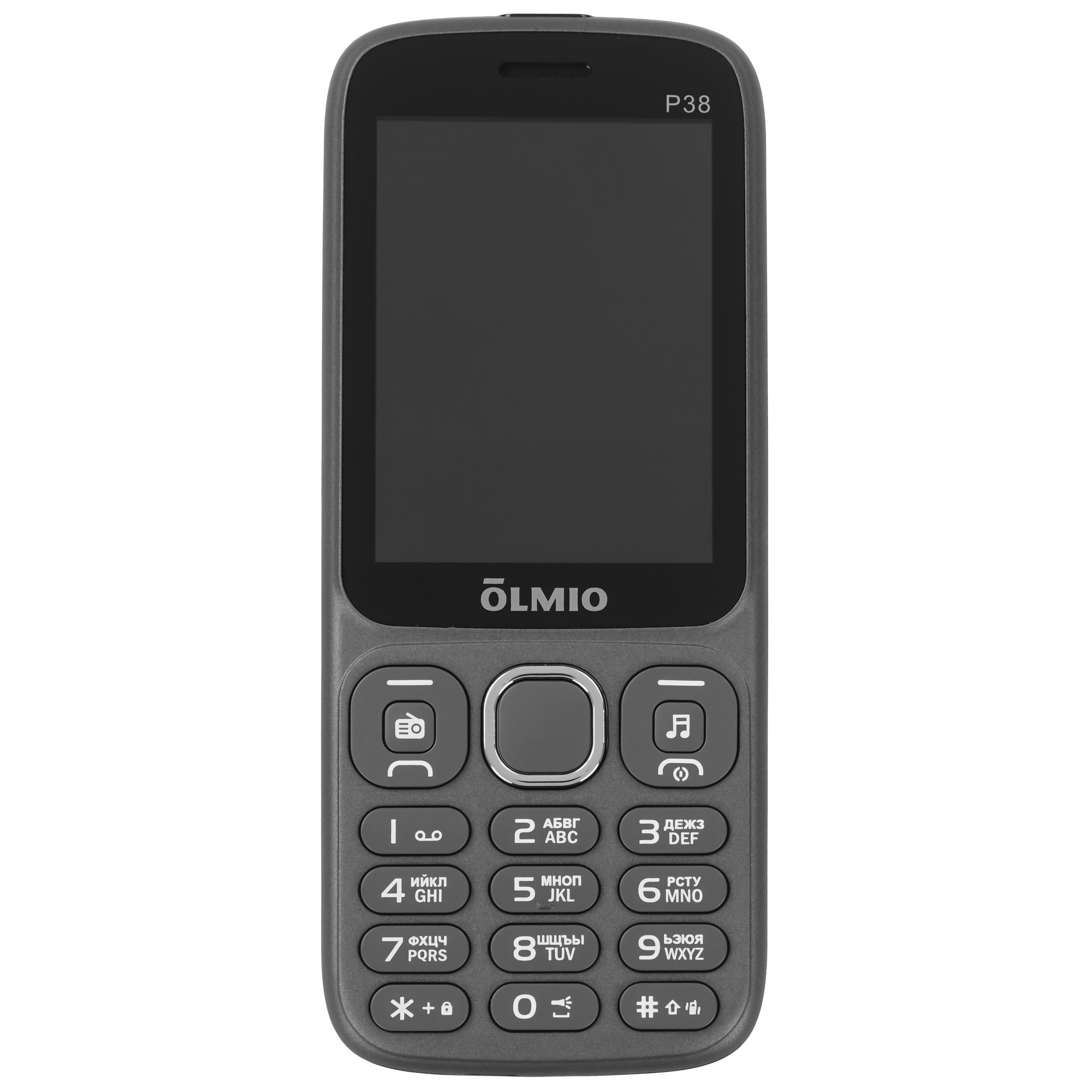 Мобильный телефон OLMIO P38 Gray