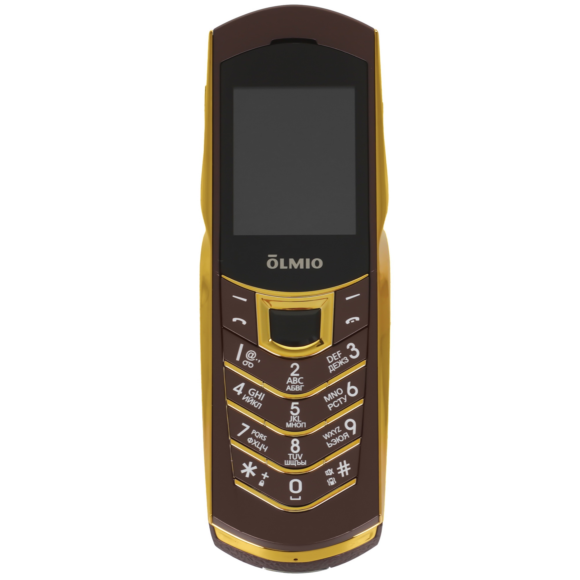 Мобильный телефон OLMIO K08 Coffee-Gold