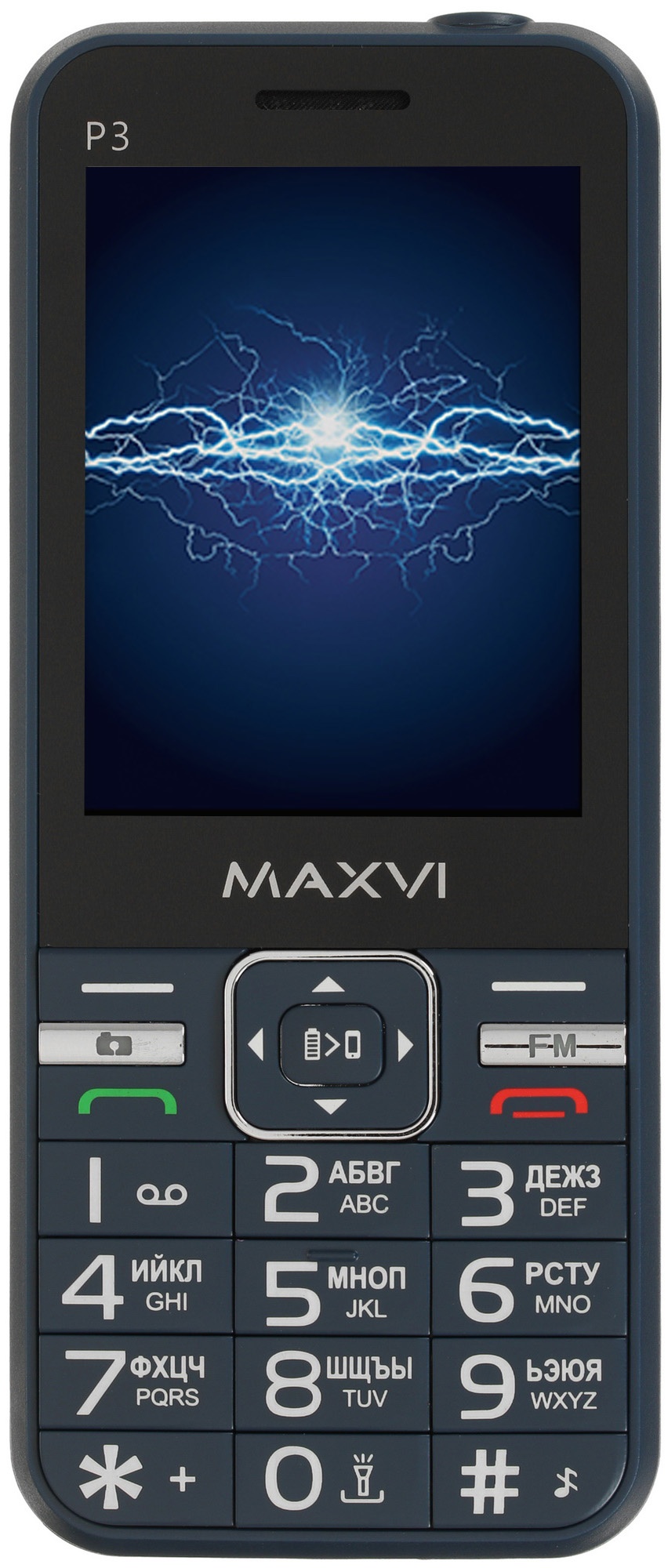 Мобильный телефон Maxvi P3 blue