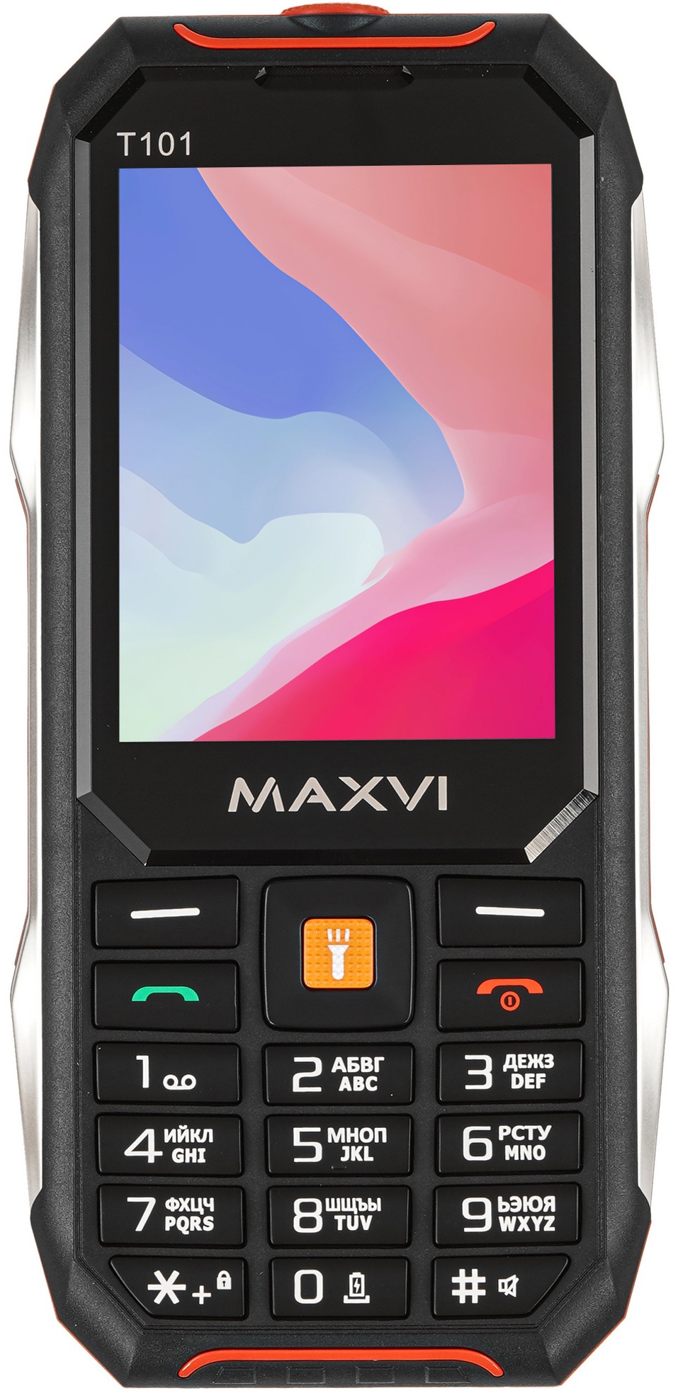 Мобильный телефон Maxvi T101 red