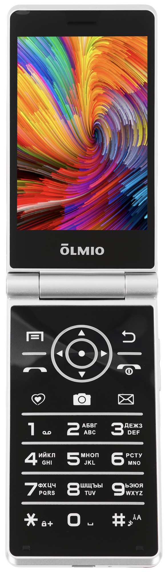 Мобильный телефон OLMIO F50 красный