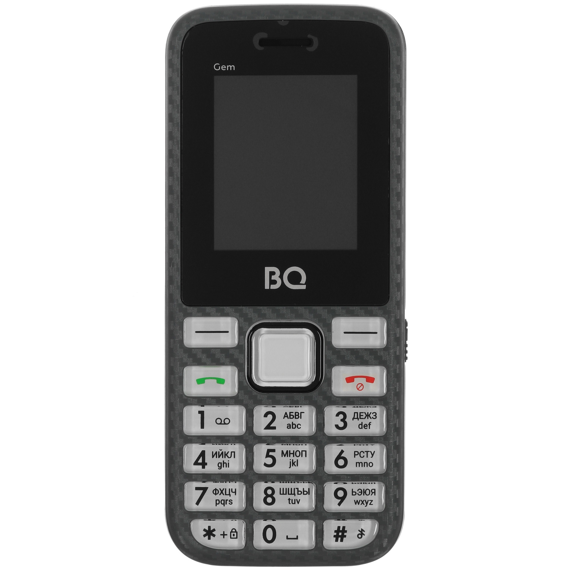 Мобильный телефон BQ 1860 Gem Gray (без СЗУ в комплекте). SC6533G, 1, 208MHZ, ThreadX, 32 Mb, 32 Mb,