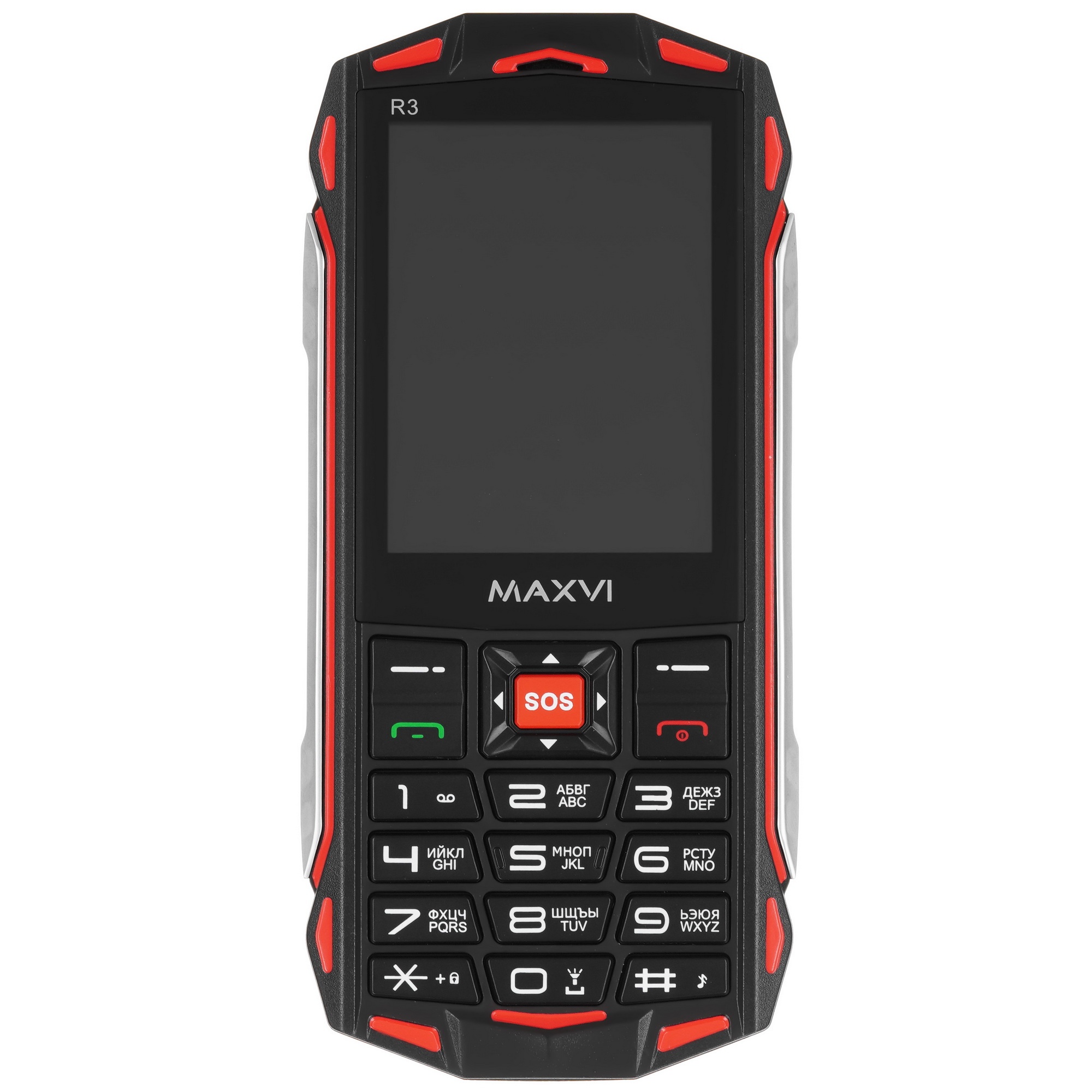 Мобильный телефон Maxvi R3 red