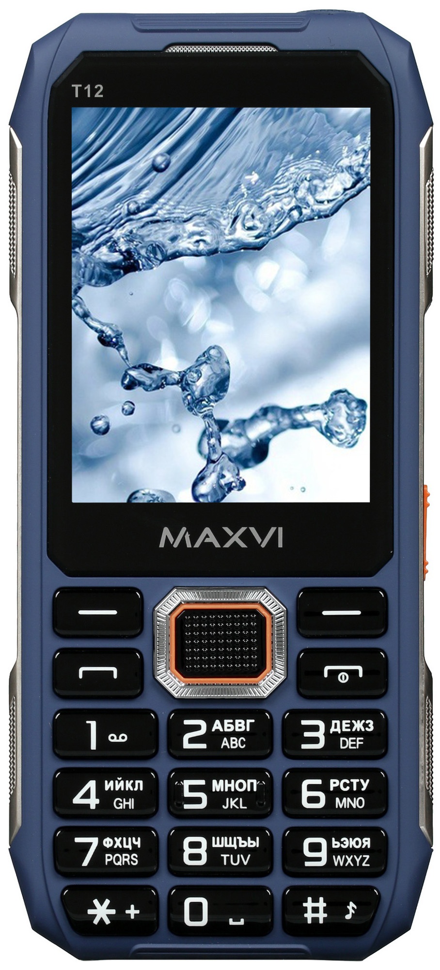 Мобильный телефон Maxvi T12 черный