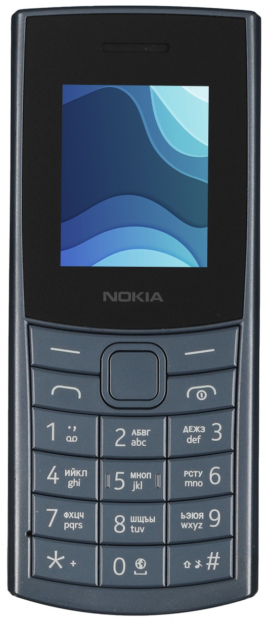 Мобильный телефон Nokia 110 4G TA-1543 DS  48Mb синий
