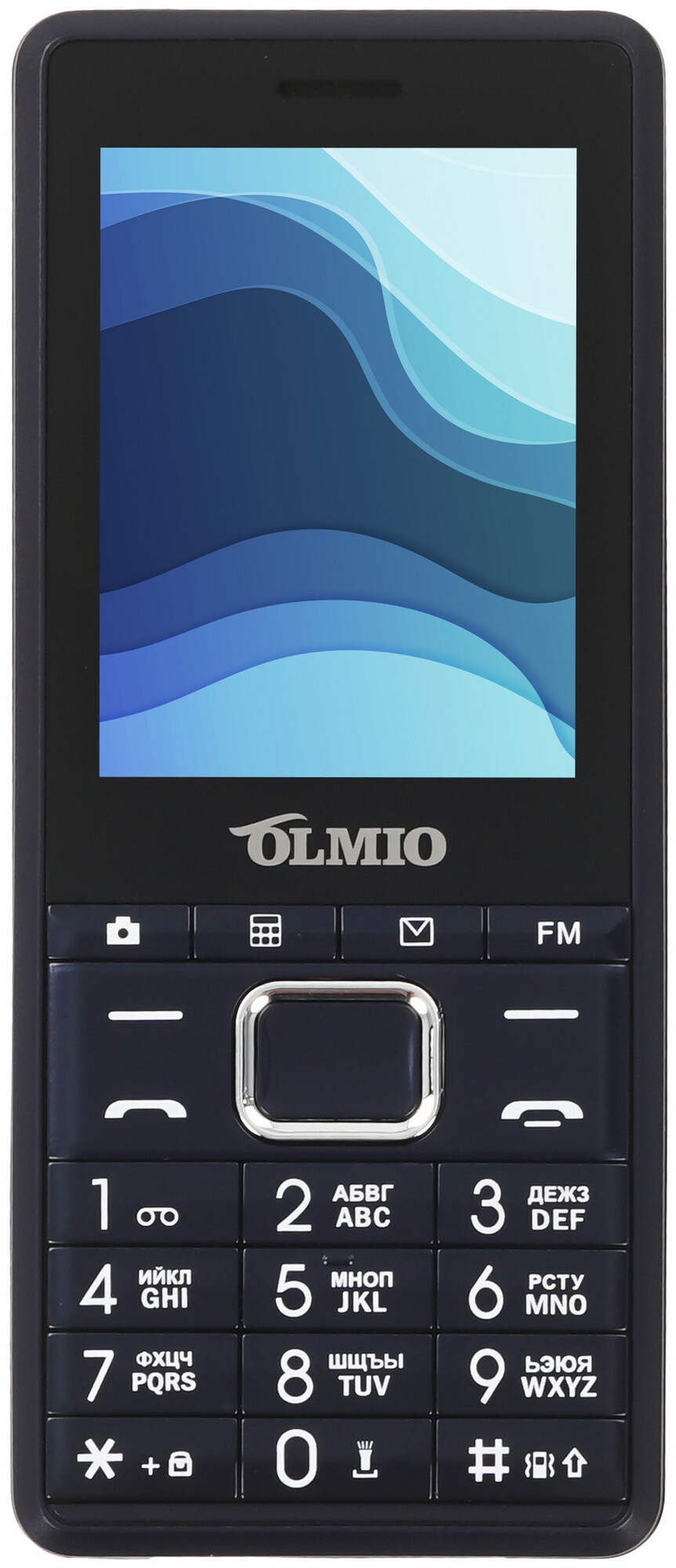 Мобильный телефон OLMIO A25 синий/черный
