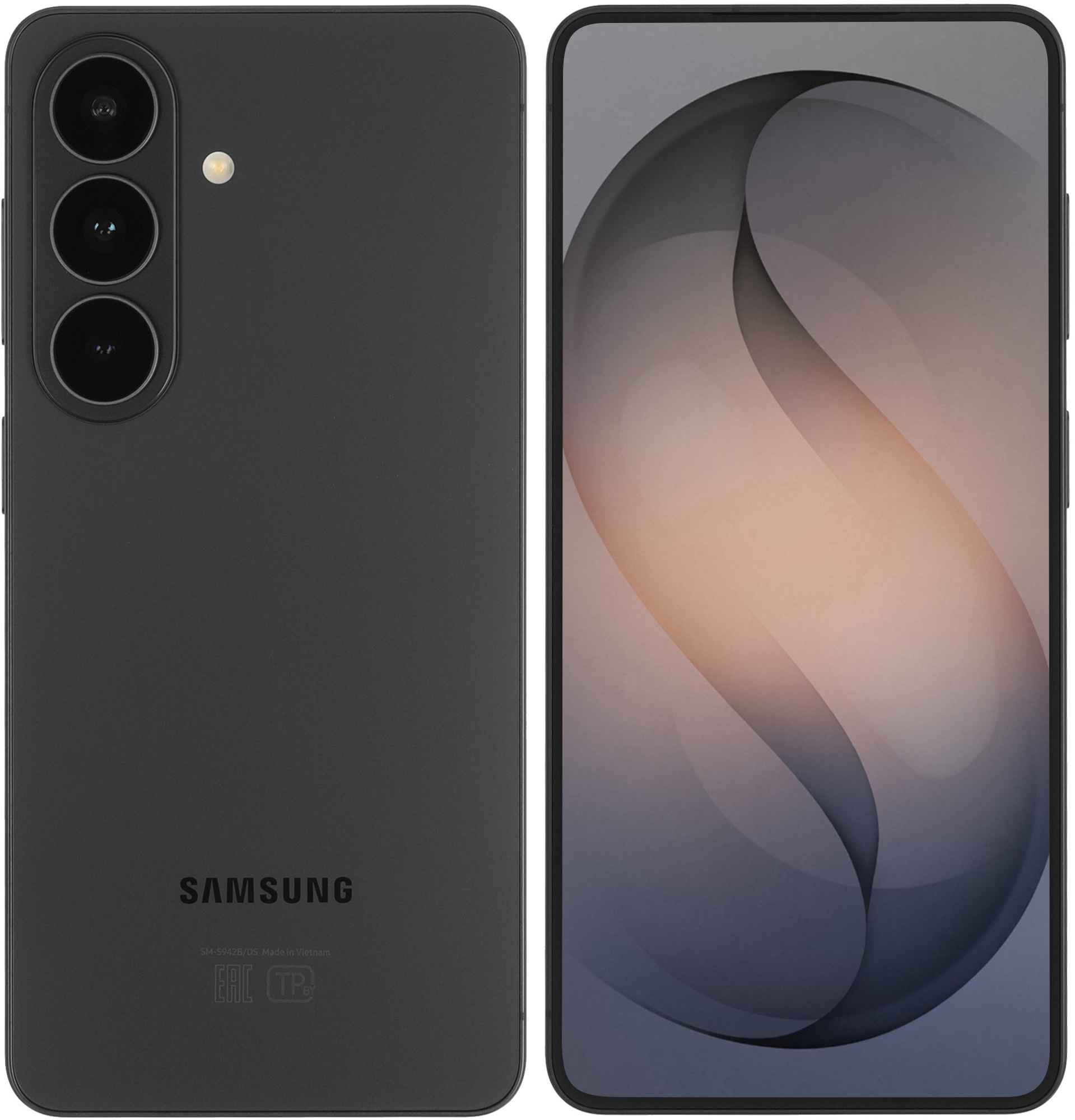 Смартфон Samsung SM-S942B Galaxy S26 512Gb 12Gb черный моноблок 3G 4G 2Sim 6.3" 1080x2340 Android 16
