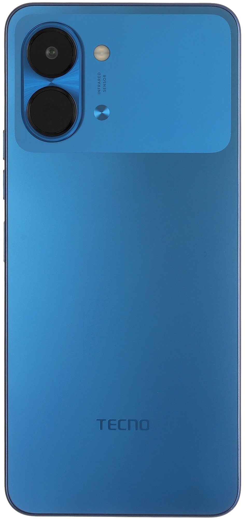 Смартфон Tecno Spark Go 3 128Gb 4Gb синий моноблок 3G 4G 2Sim 6.75" 720x1600 Android 15 13Mpix 802.1