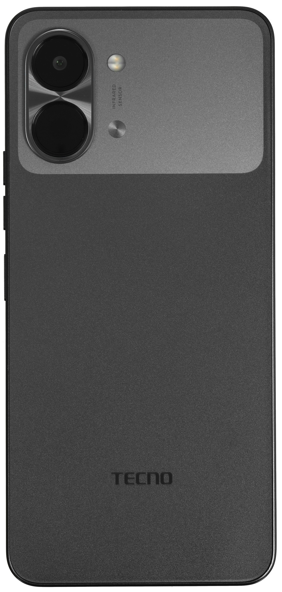 Смартфон Tecno Spark Go 3 128Gb 4Gb черный моноблок 3G 4G 2Sim 6.75" 720x1600 Android 15 13Mpix 802.