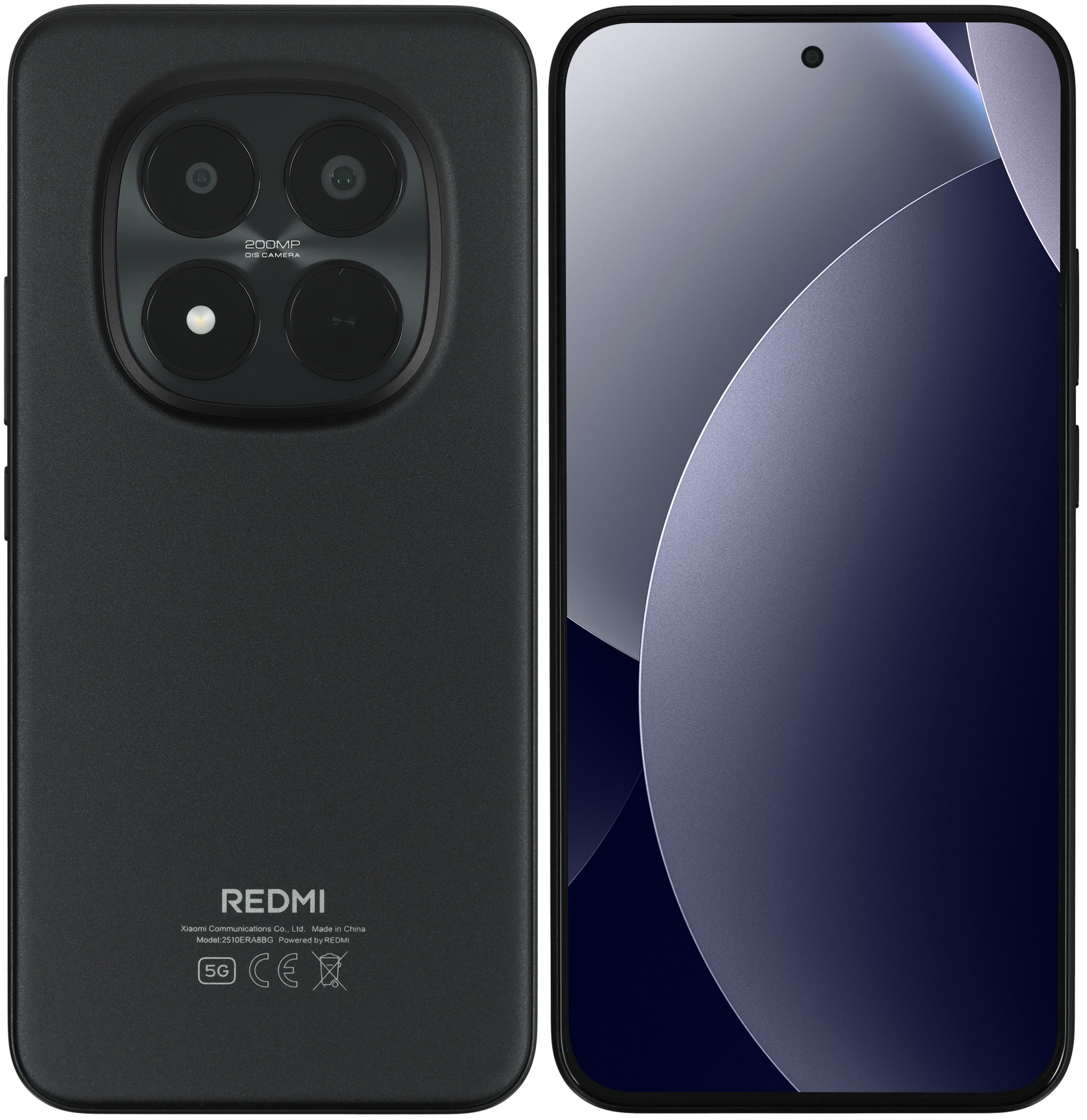 Смартфон Redmi Note 15 Pro+ 5G 8/256Gb, черный