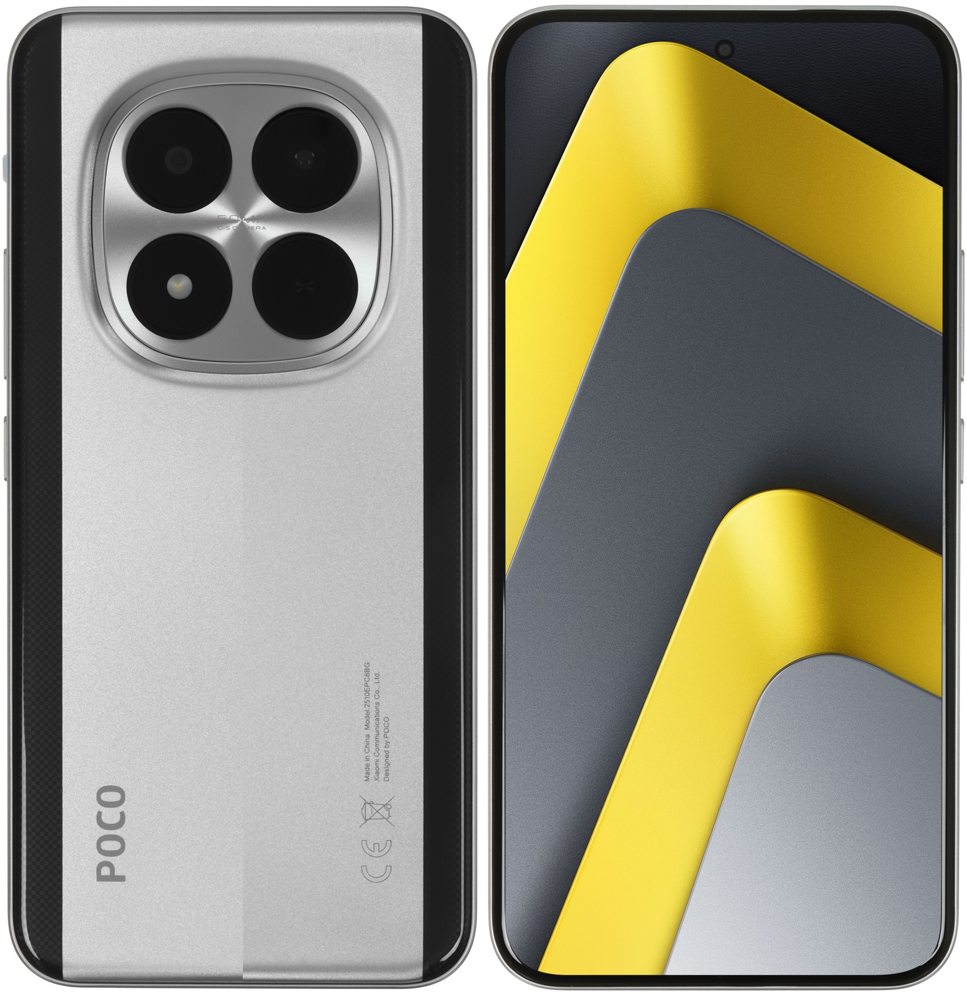Смартфон Poco M8 Pro 5G 12+512 Silver
