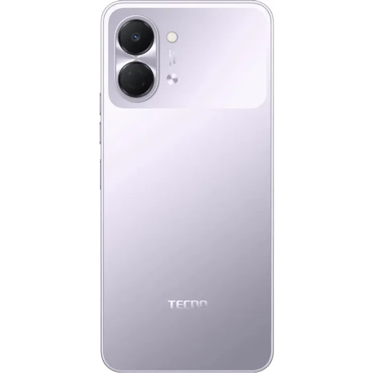 Смартфон Tecno Spark Go 3 64Gb 4Gb фиолетовый 3G 4G 2Sim 6.75" IPS 720x1600 And15 13Mpix 802.11 a/b/