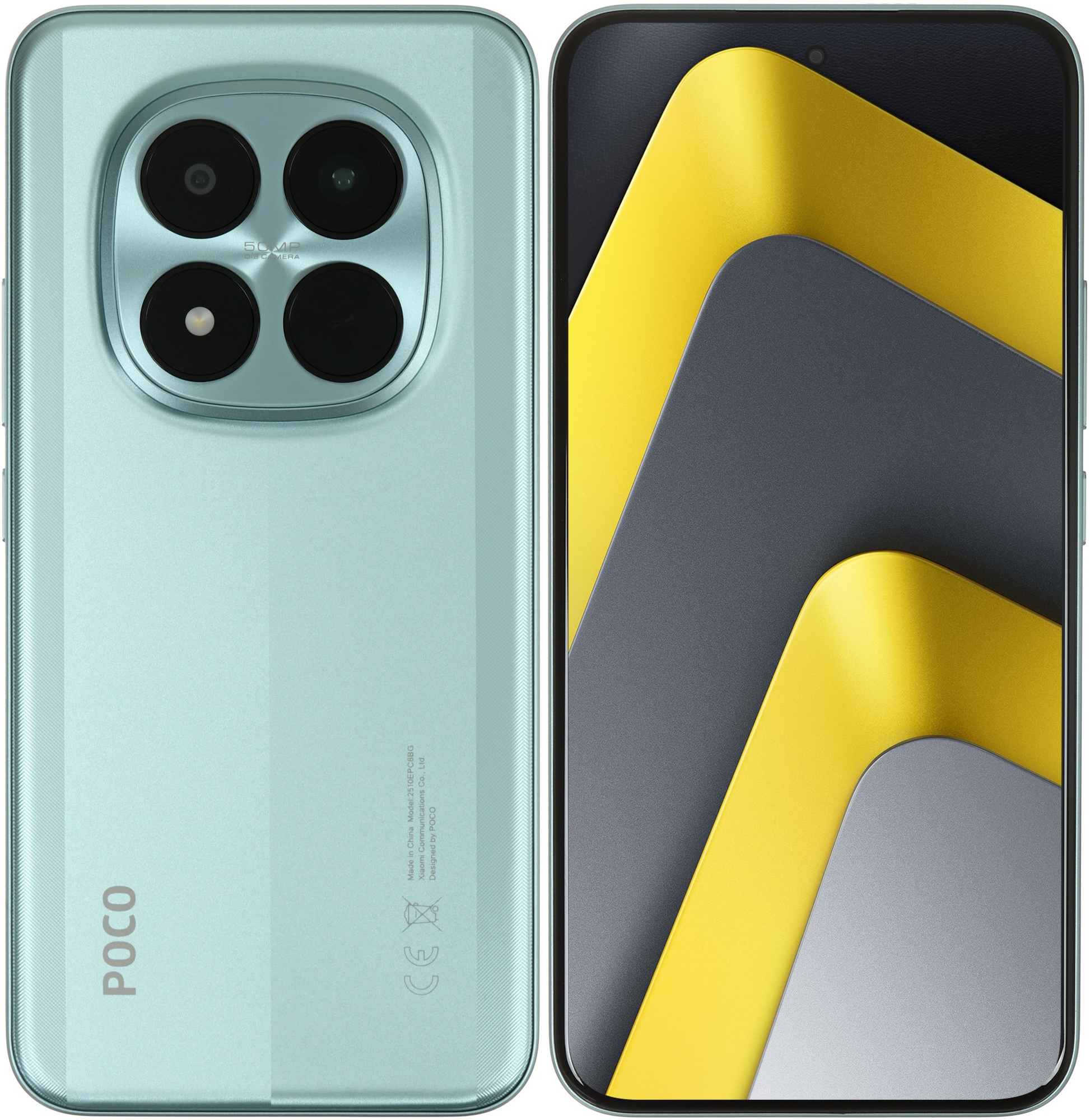 Смартфон Poco M8 Pro 5G 12/512Gb зеленый