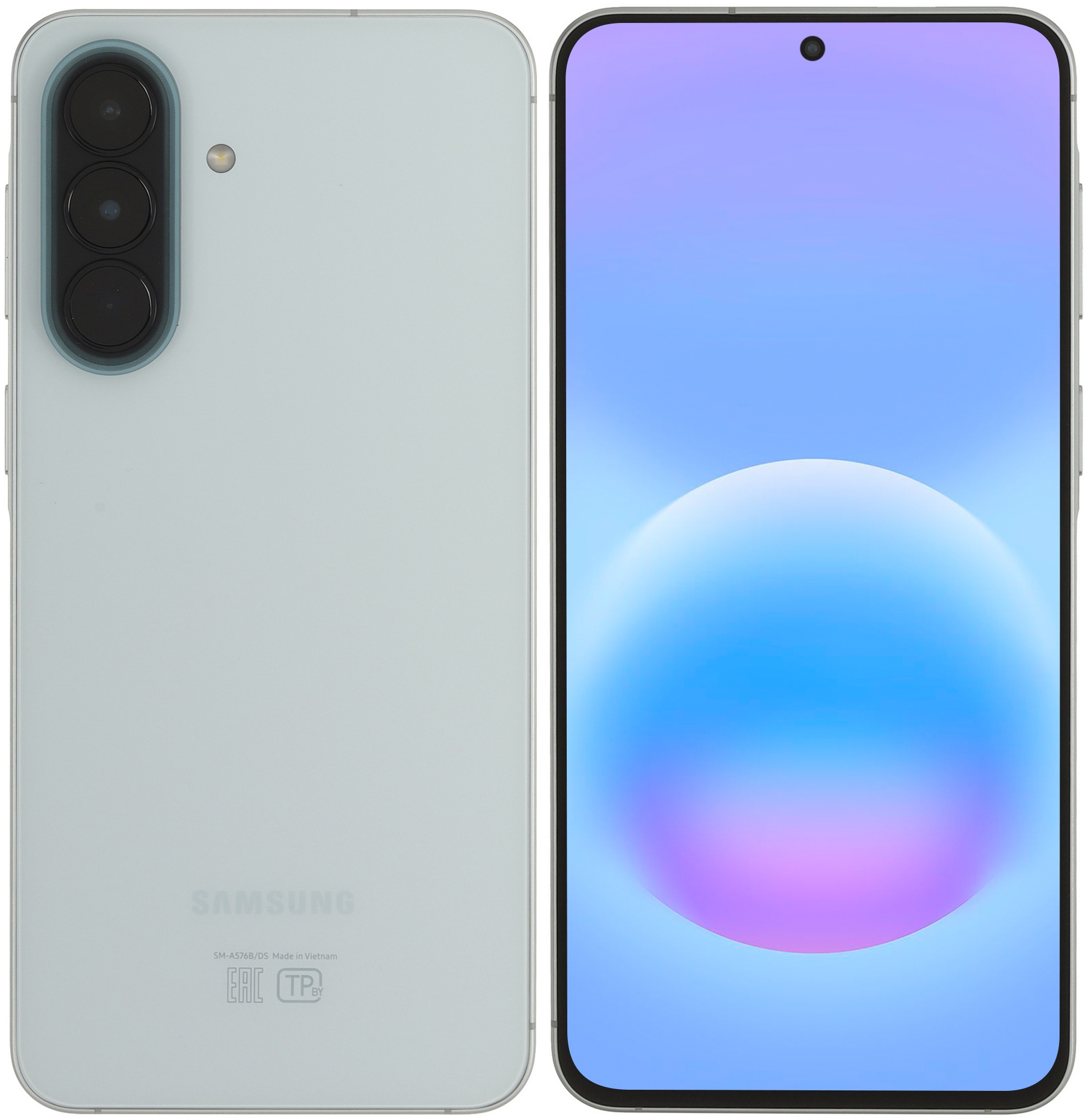 Смартфон Samsung SM-A576B Galaxy A57 5G 128Gb 8Gb голубой моноблок 3G 4G 2Sim 6.7" 1080x2340 Android