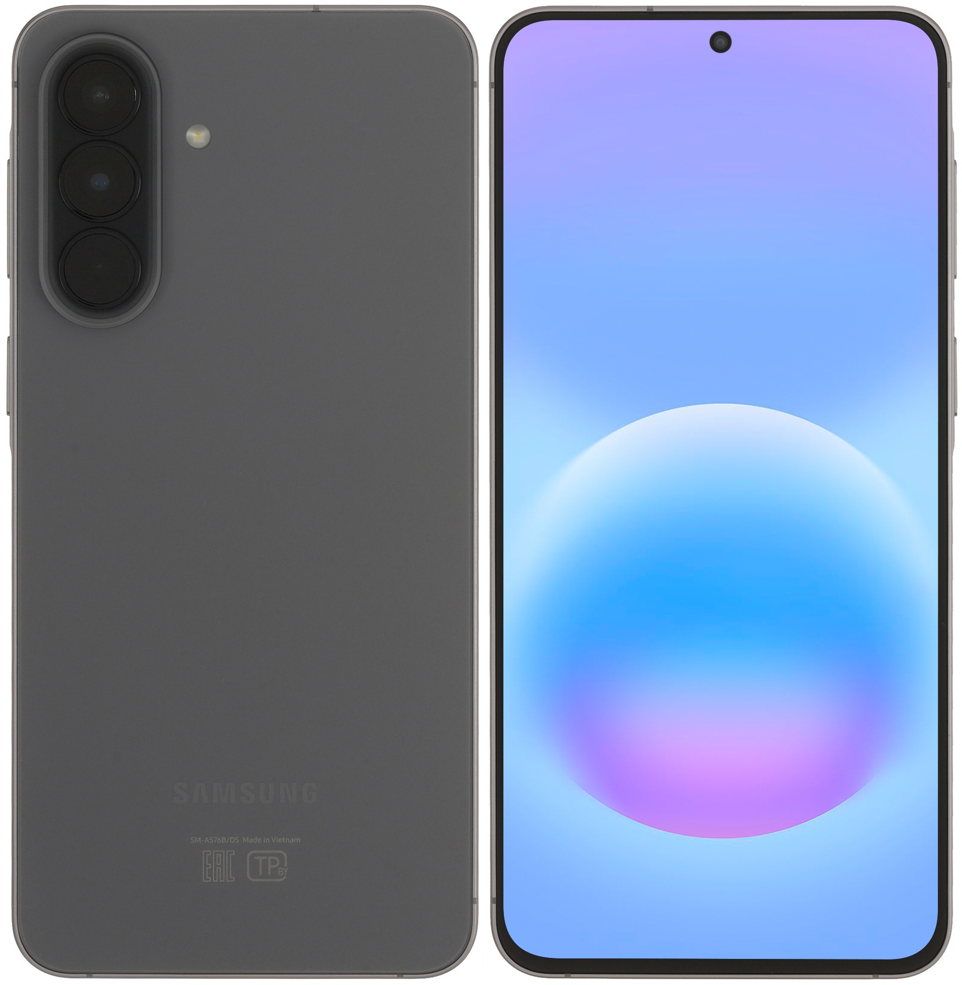 Смартфон Samsung SM-A576B Galaxy A57 5G 256Gb 8Gb серый моноблок 3G 4G 2Sim 6.7" 1080x2340 Android 1