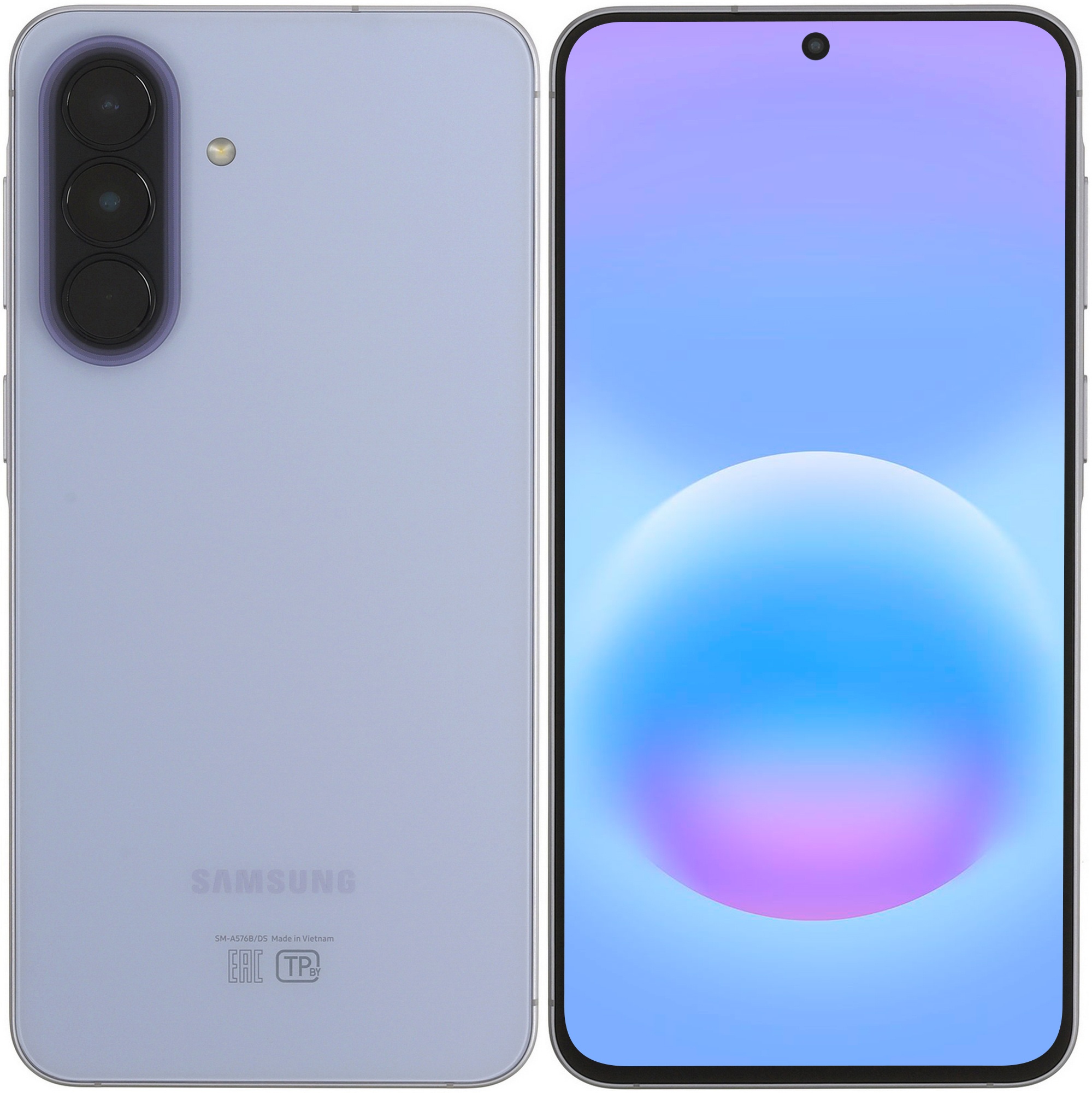 Смартфон Samsung SM-A576B Galaxy A57 5G 512Gb 12Gb сиреневый моноблок 3G 4G 2Sim 6.7" 1080x2340 Andr