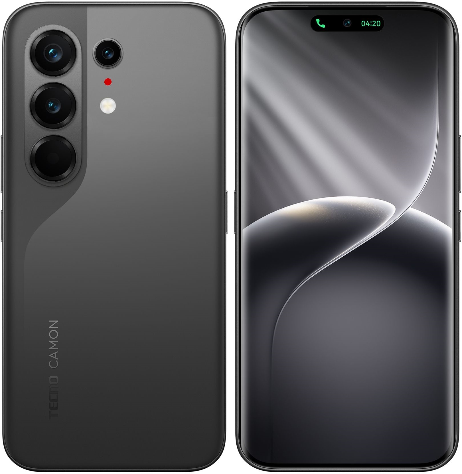Смартфон Tecno Camon 50 Ultra 5G 256Gb 8Gb черный моноблок 3G 4G 2Sim 6.78" 1208x2644 Android 16 50M