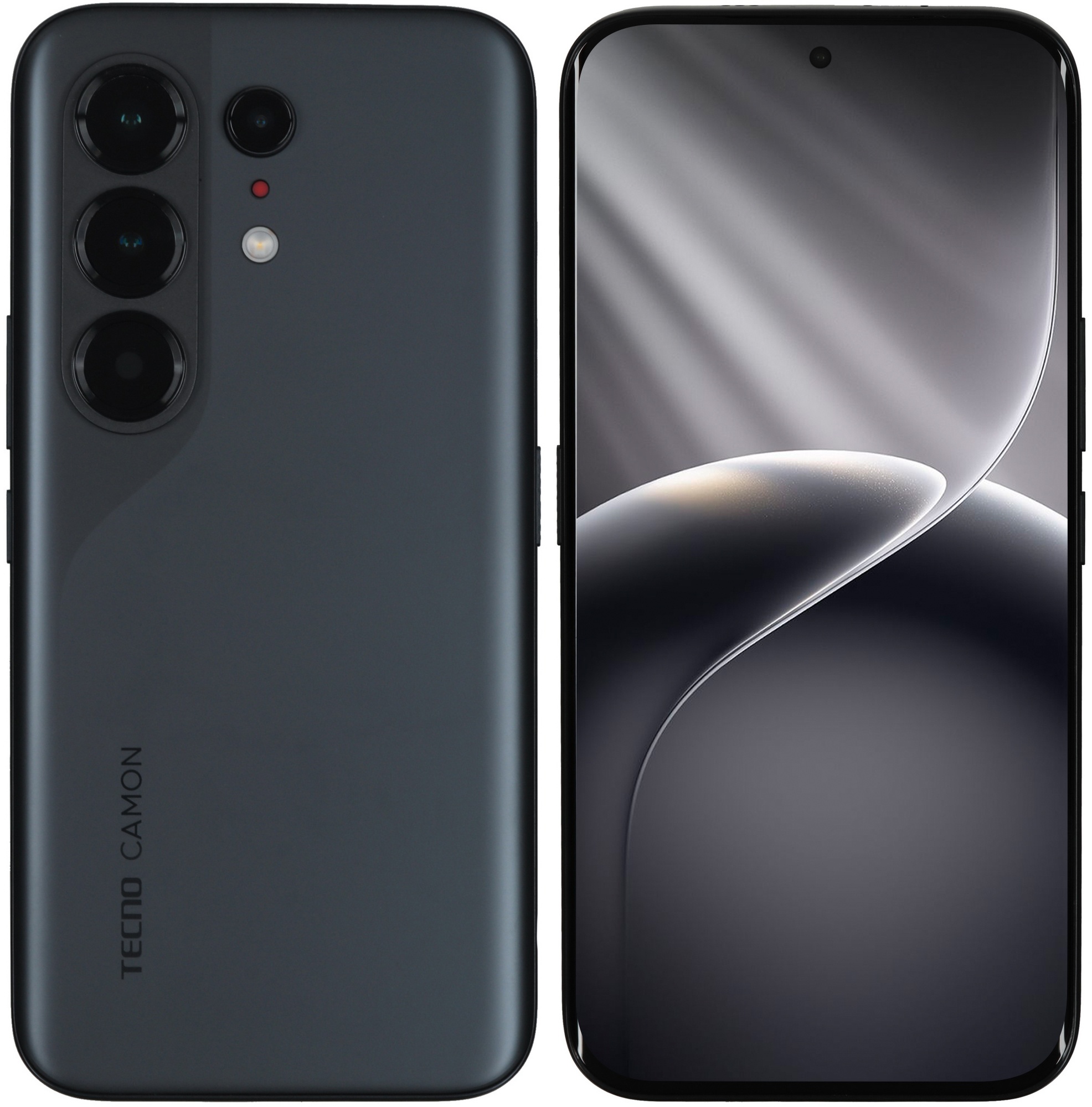 Смартфон Tecno Camon 50 Ultra 5G 512Gb 8Gb черный моноблок 3G 4G 2Sim 6.78" 1208x2644 Android 16 50M