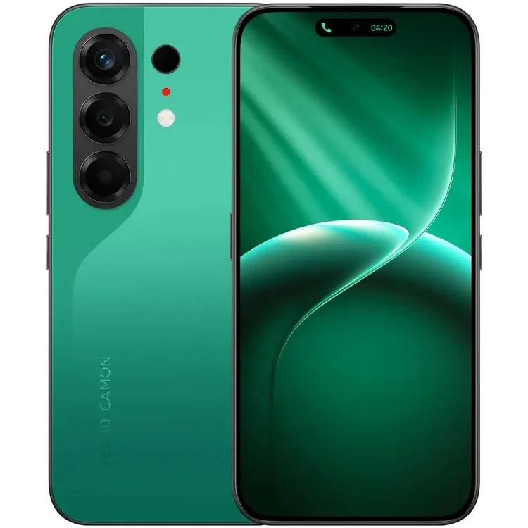 Смартфон Tecno Camon 50 256Gb 12Gb малахитовый зеленый моноблок 3G 4G 2Sim 6.78" 1208x2644 Android 1
