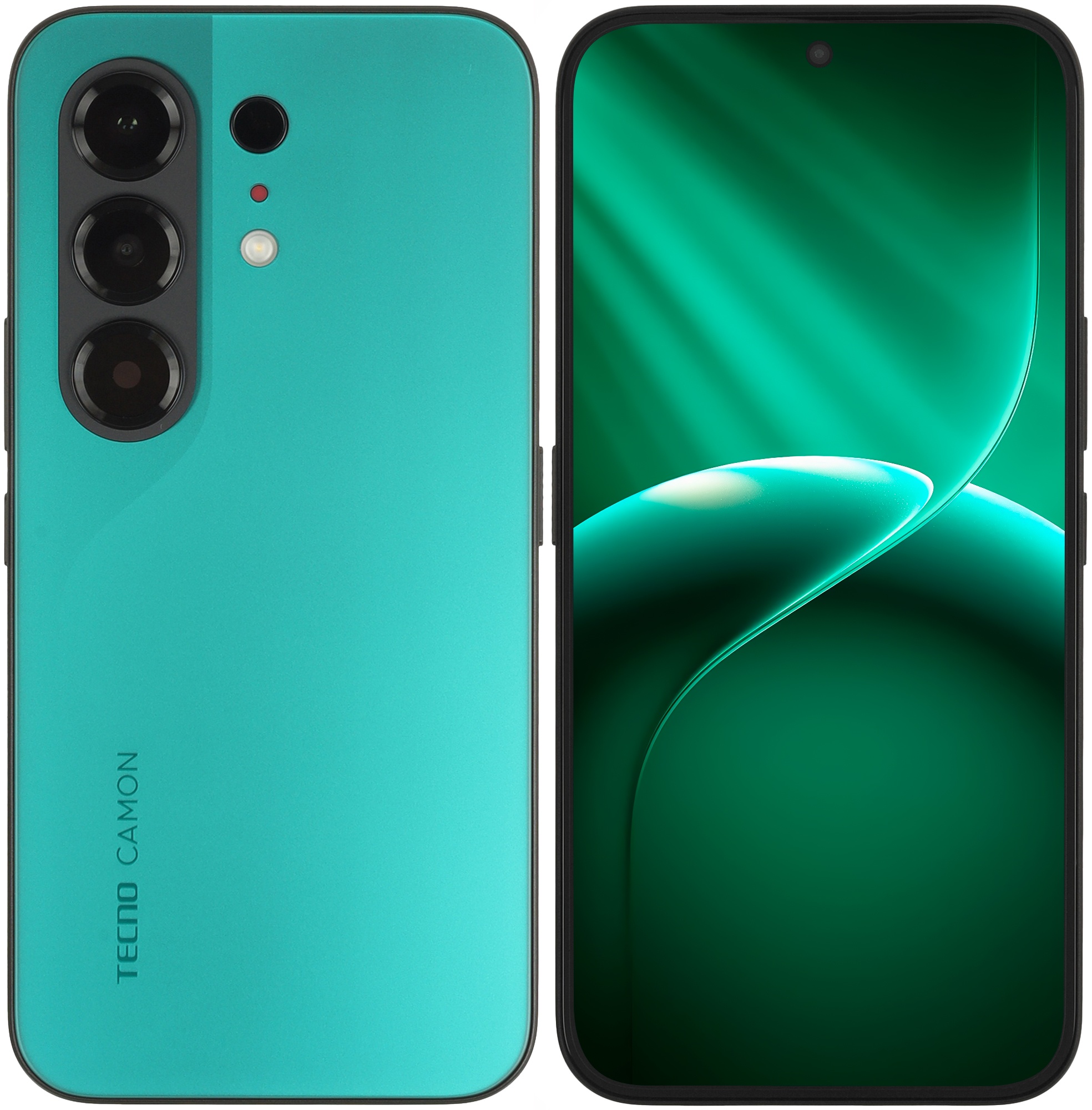 Смартфон Tecno Camon 50 256Gb 12Gb малахитовый зеленый моноблок 3G 4G 2Sim 6.78" 1208x2644 Android 1