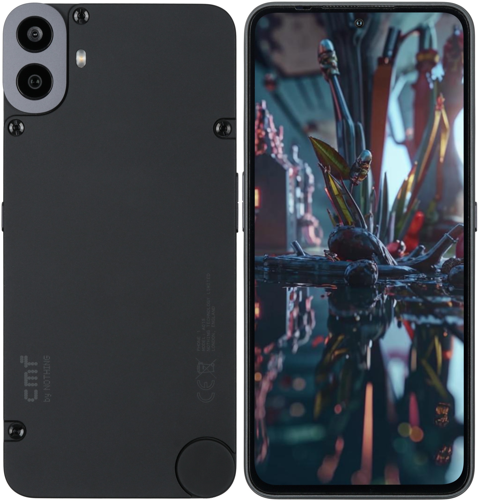 Смартфон NOTHING CMF Phone 1, 8/256Gb, черный