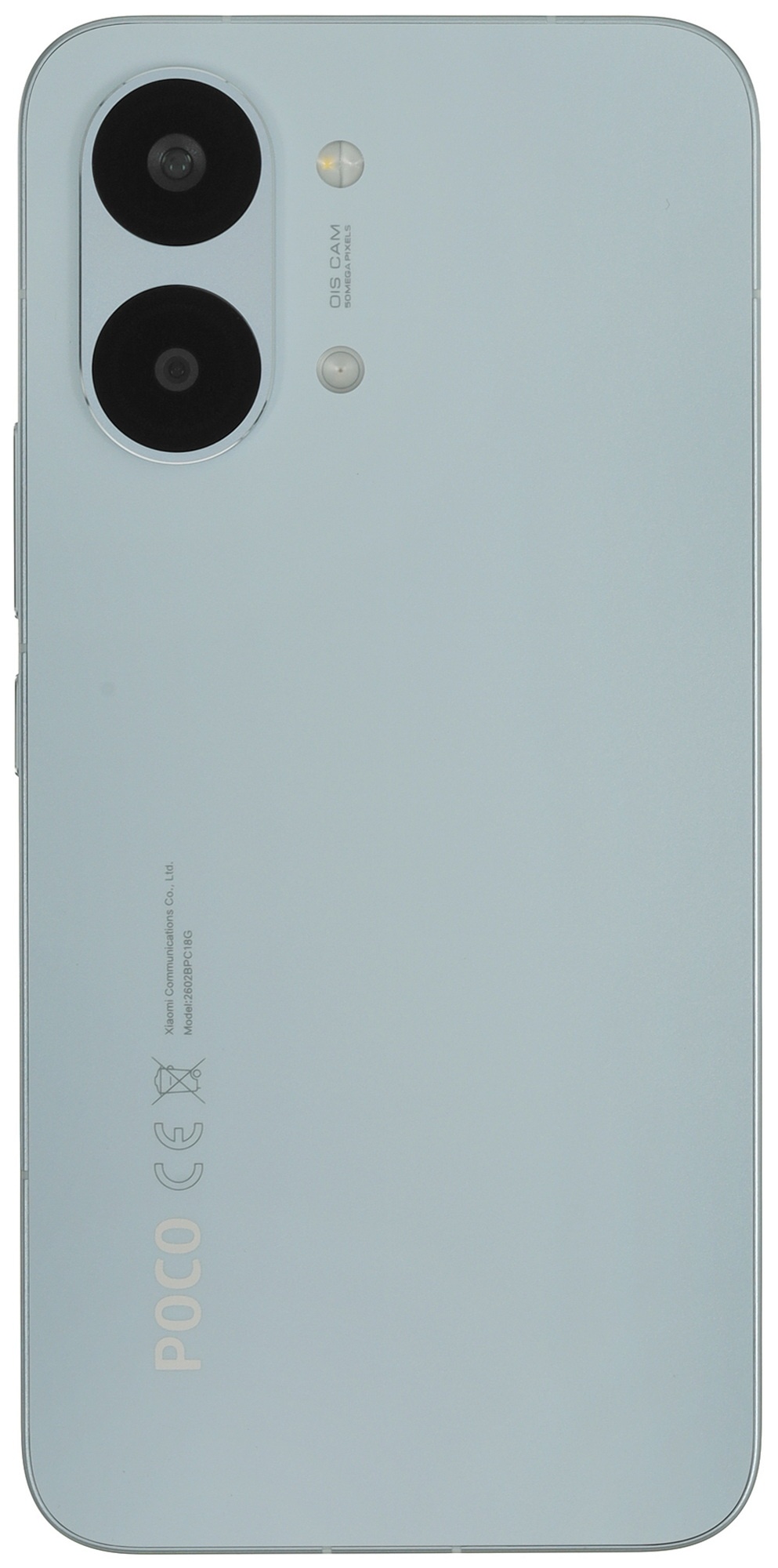 Смартфон Xiaomi Poco X8 Pro Max 512Gb 12Gb голубой моноблок 3G 4G 2Sim 6.83" 1280x2772 Android 15 50